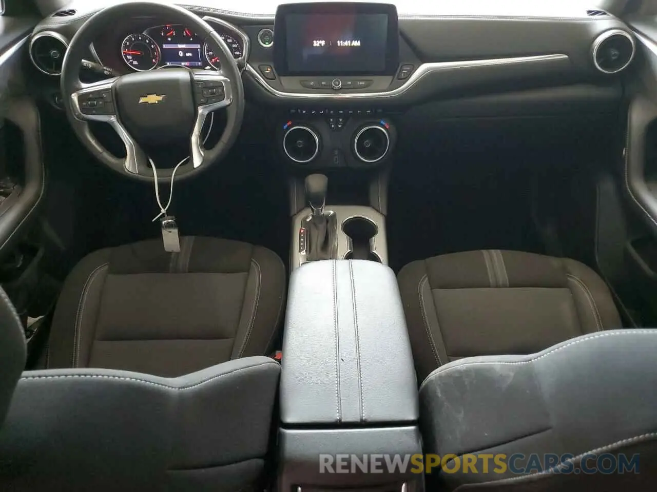 8 fotografías del automóvil dañado 3GNKBHR46PS148414 CHEVROLET BLAZER 2023