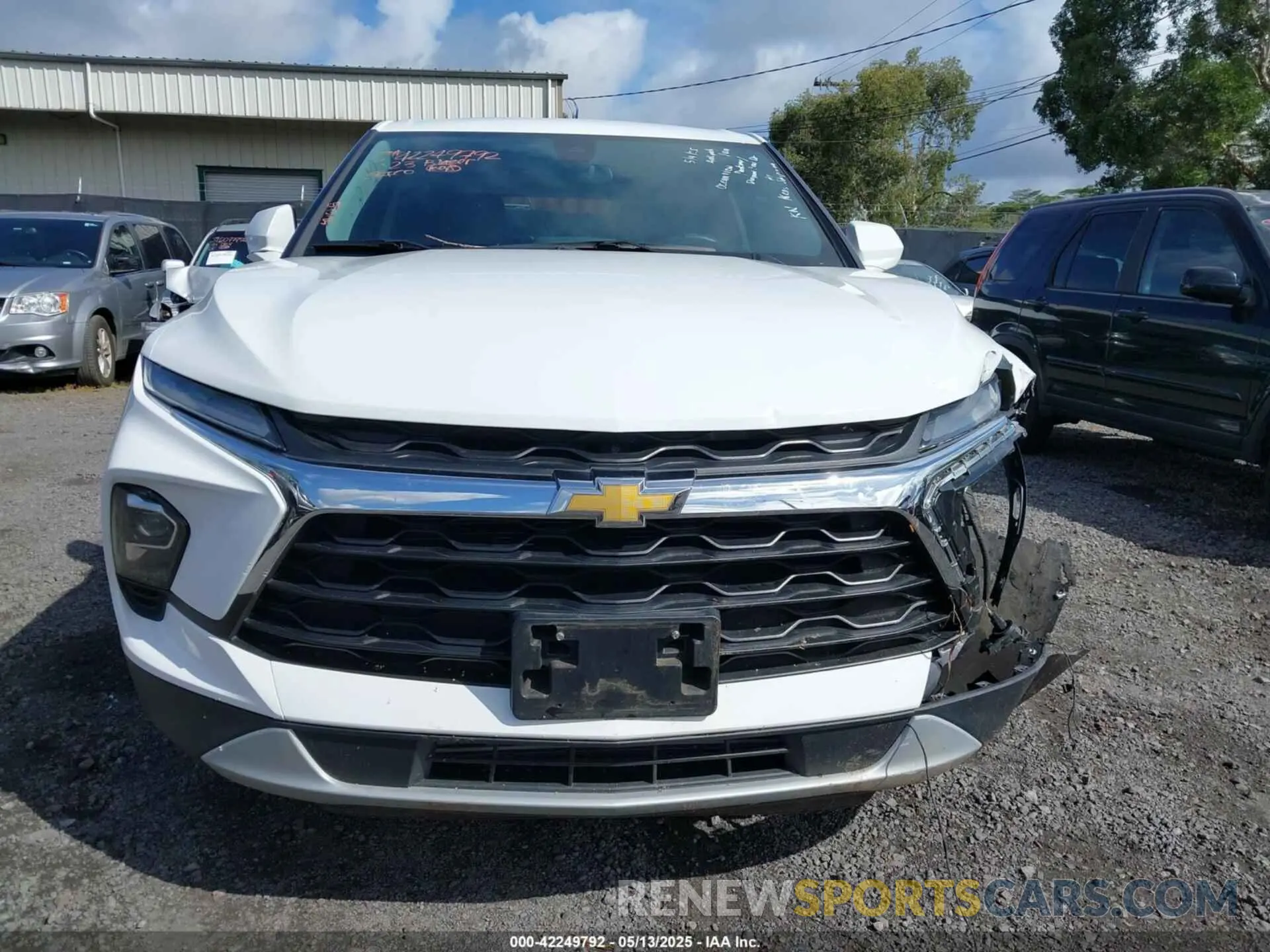 12 fotografías del automóvil dañado 3GNKBHR46PS213116 CHEVROLET BLAZER 2023