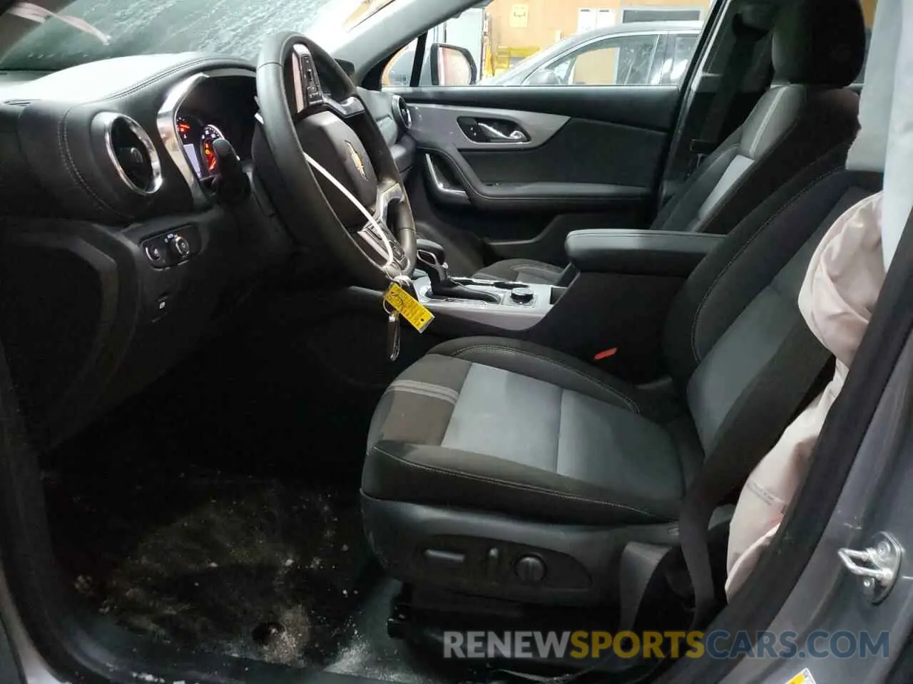 7 fotografías del automóvil dañado 3GNKBHR47PS227459 CHEVROLET BLAZER 2023