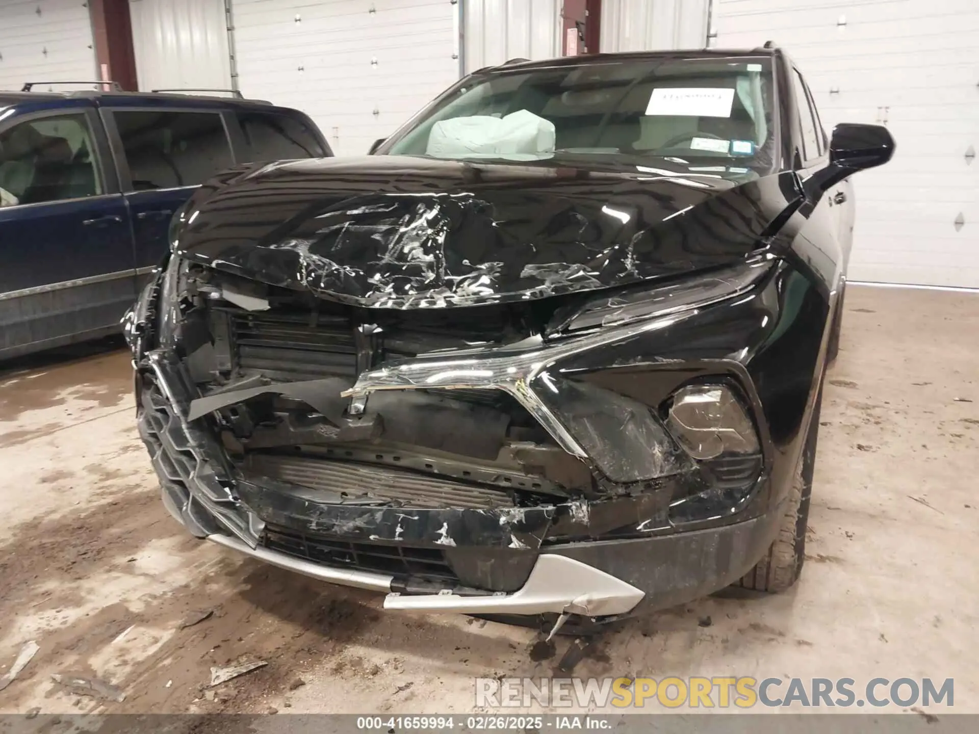 6 fotografías del automóvil dañado 3GNKBHR4XPS219288 CHEVROLET BLAZER 2023