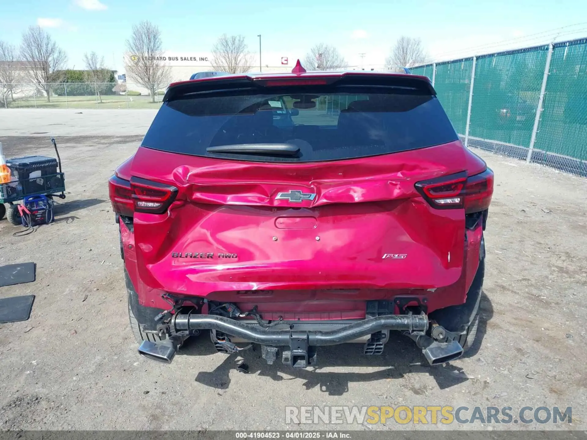 16 fotografías del automóvil dañado 3GNKBKRS9PS168281 CHEVROLET BLAZER 2023