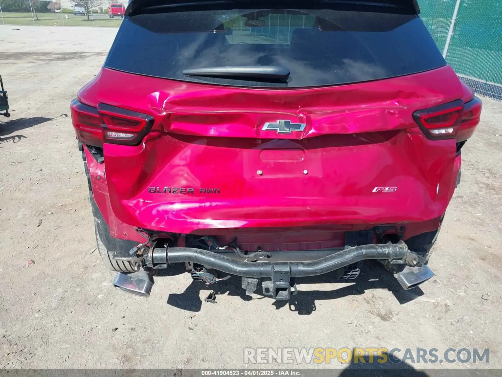 6 fotografías del automóvil dañado 3GNKBKRS9PS168281 CHEVROLET BLAZER 2023