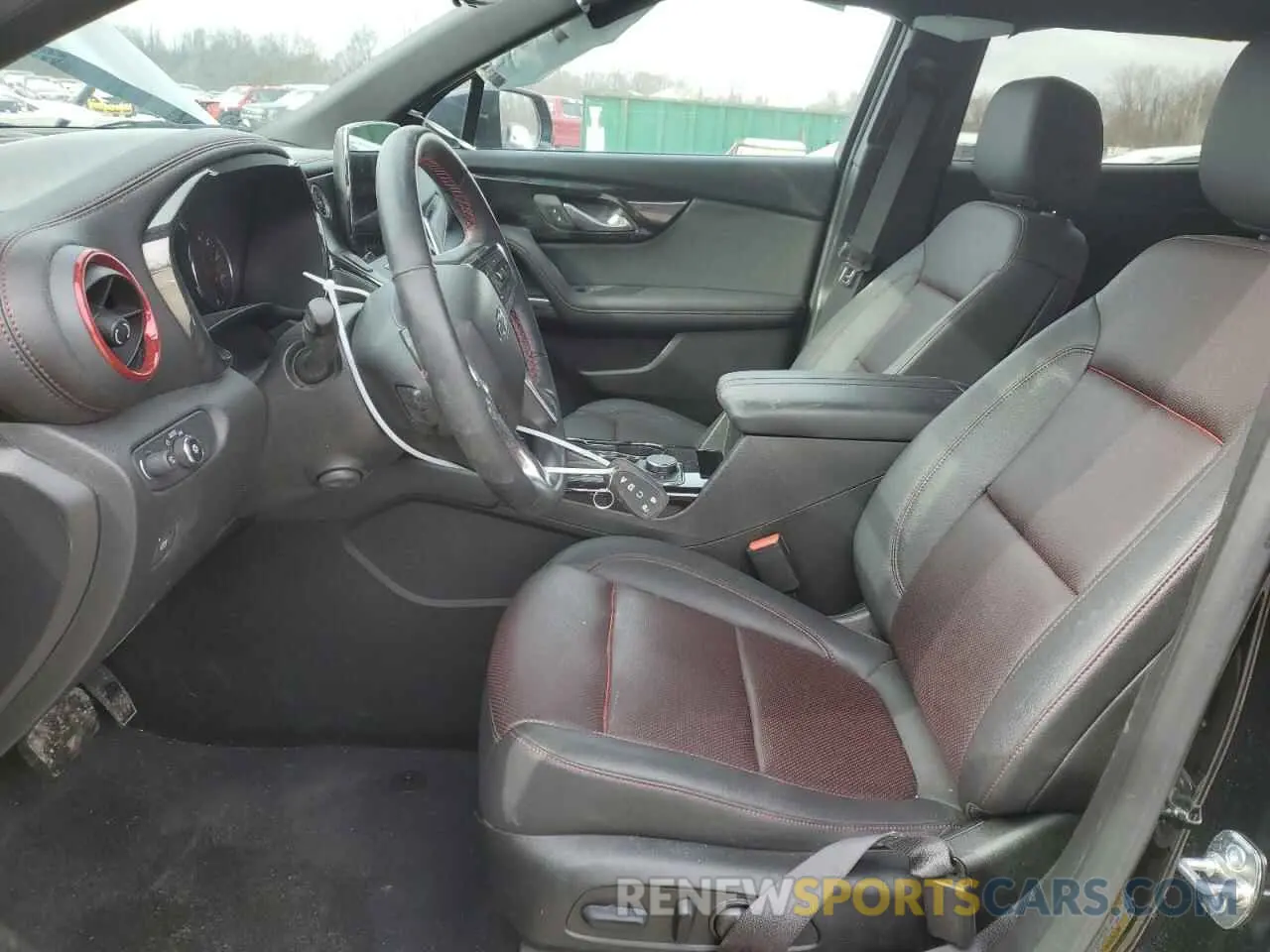 7 fotografías del automóvil dañado 3GNKBKRSXPS208402 CHEVROLET BLAZER 2023