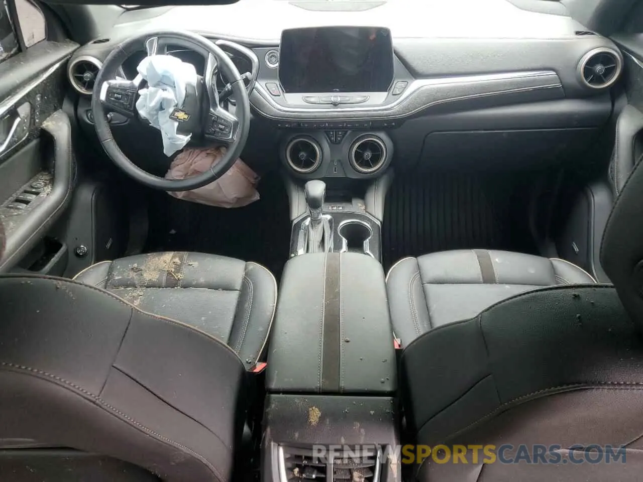 8 fotografías del automóvil dañado 3GNKBLRS6PS180166 CHEVROLET BLAZER 2023