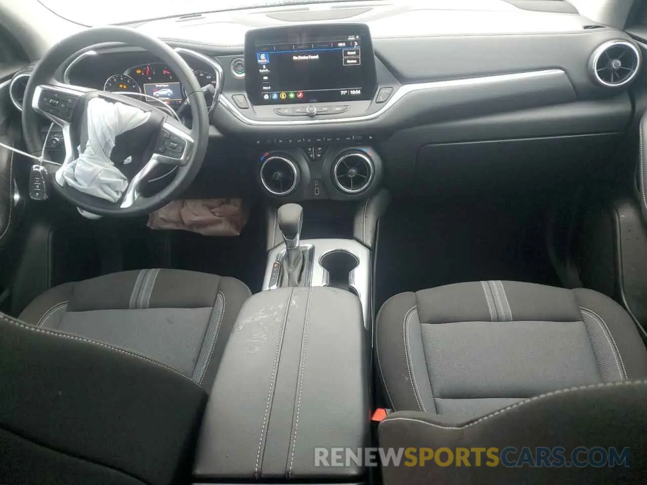 8 fotografías del automóvil dañado 3GNKBCR43RS137604 CHEVROLET BLAZER 2024