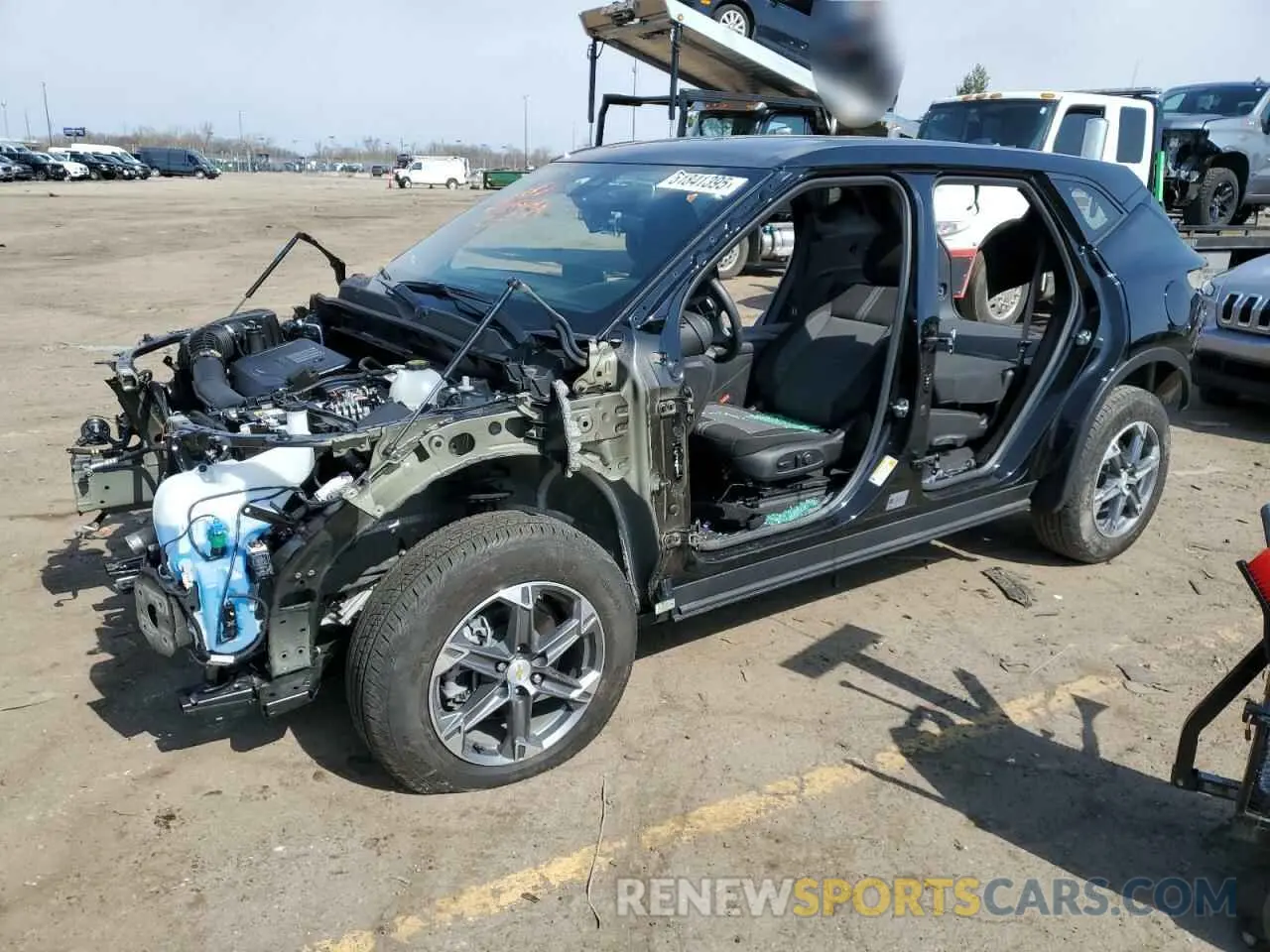 1 fotografías del automóvil dañado 3GNKBCR45RS165114 CHEVROLET BLAZER 2024