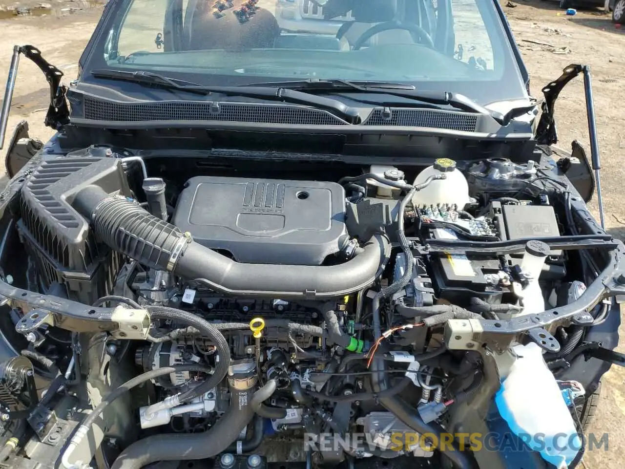 14 fotografías del automóvil dañado 3GNKBCR45RS165114 CHEVROLET BLAZER 2024