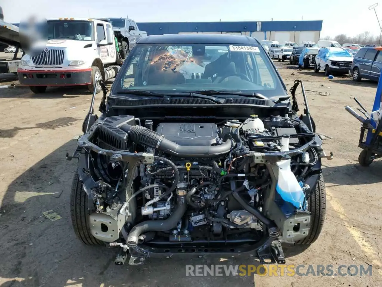 5 fotografías del automóvil dañado 3GNKBCR45RS165114 CHEVROLET BLAZER 2024