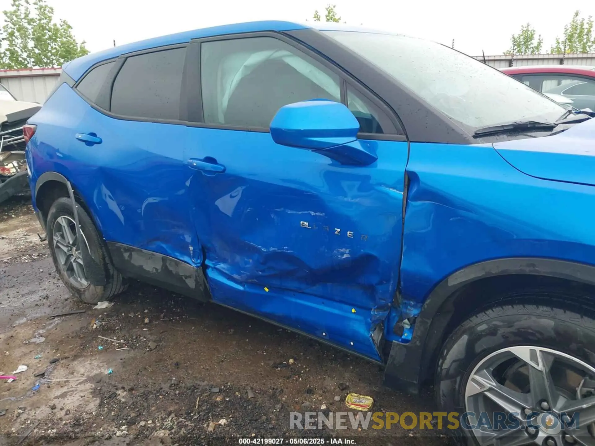 6 fotografías del automóvil dañado 3GNKBCR45RS168160 CHEVROLET BLAZER 2024