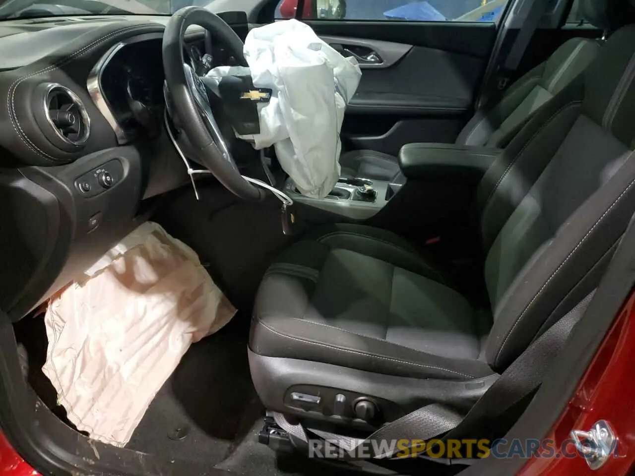 7 fotografías del automóvil dañado 3GNKBCR45RS179806 CHEVROLET BLAZER 2024