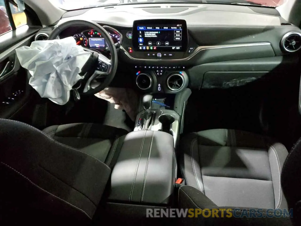 8 fotografías del automóvil dañado 3GNKBCR45RS179806 CHEVROLET BLAZER 2024