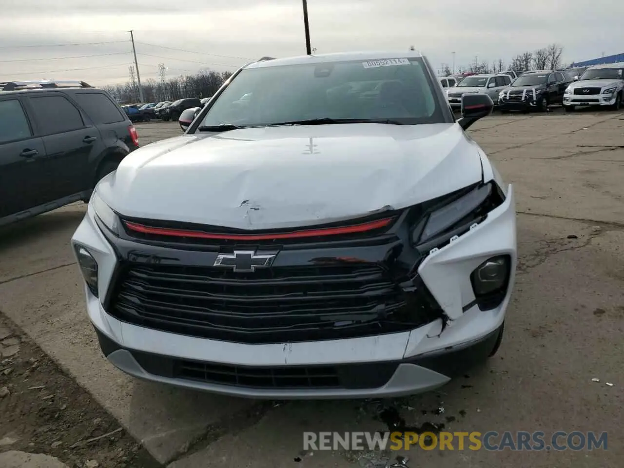 5 fotografías del automóvil dañado 3GNKBCR46RS226907 CHEVROLET BLAZER 2024
