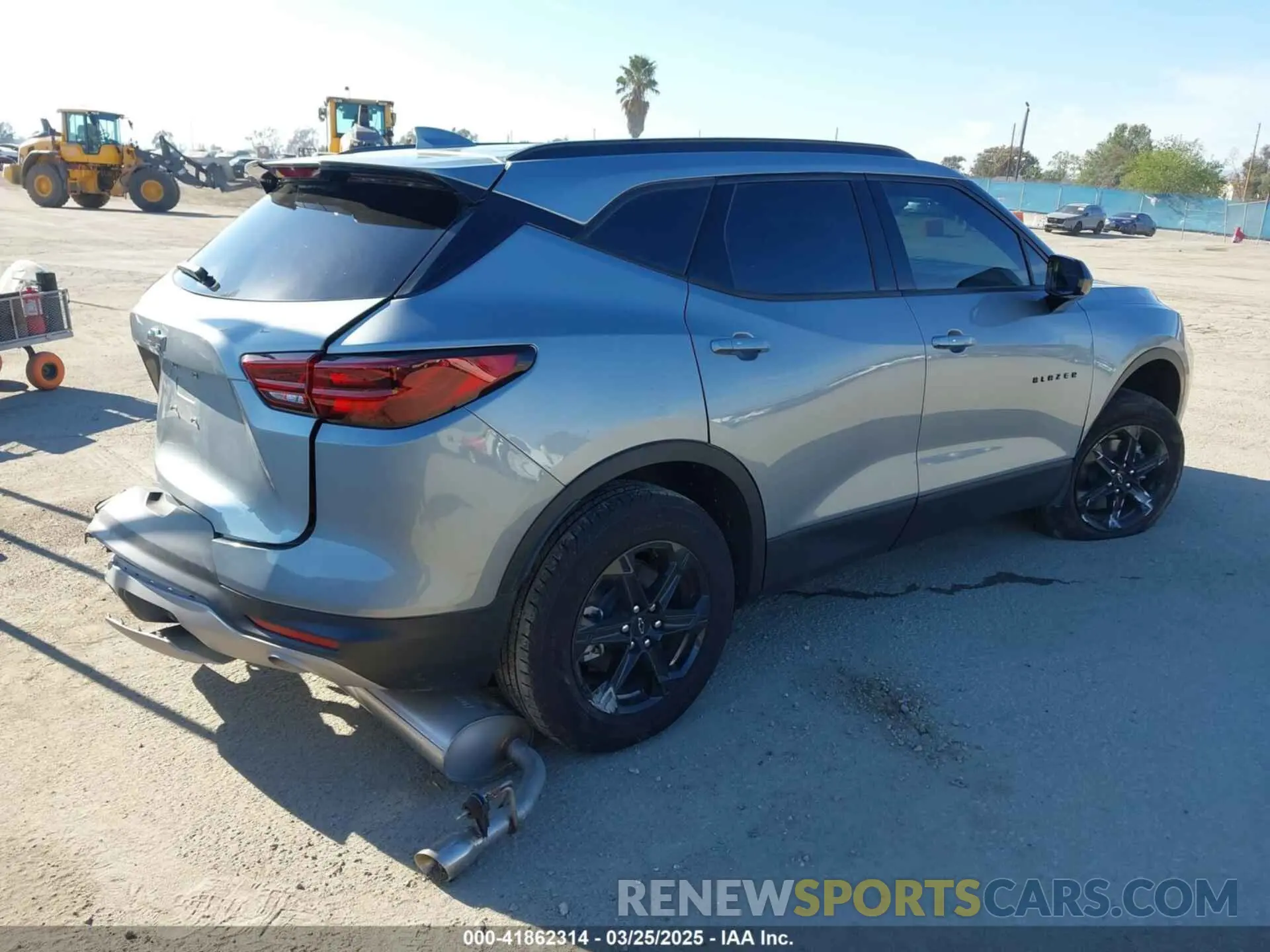 4 fotografías del automóvil dañado 3GNKBCR47RS125584 CHEVROLET BLAZER 2024