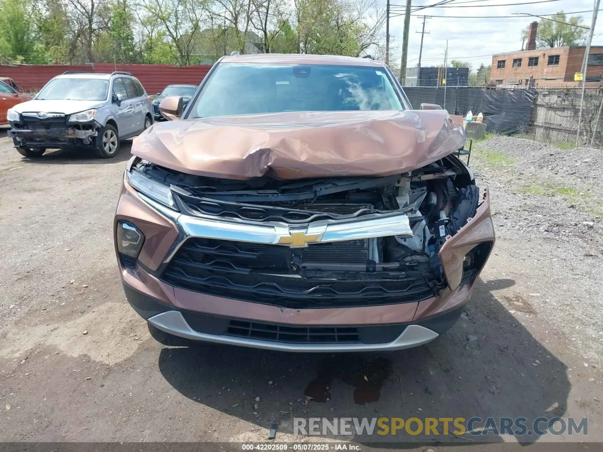12 fotografías del automóvil dañado 3GNKBCR4XRS165349 CHEVROLET BLAZER 2024