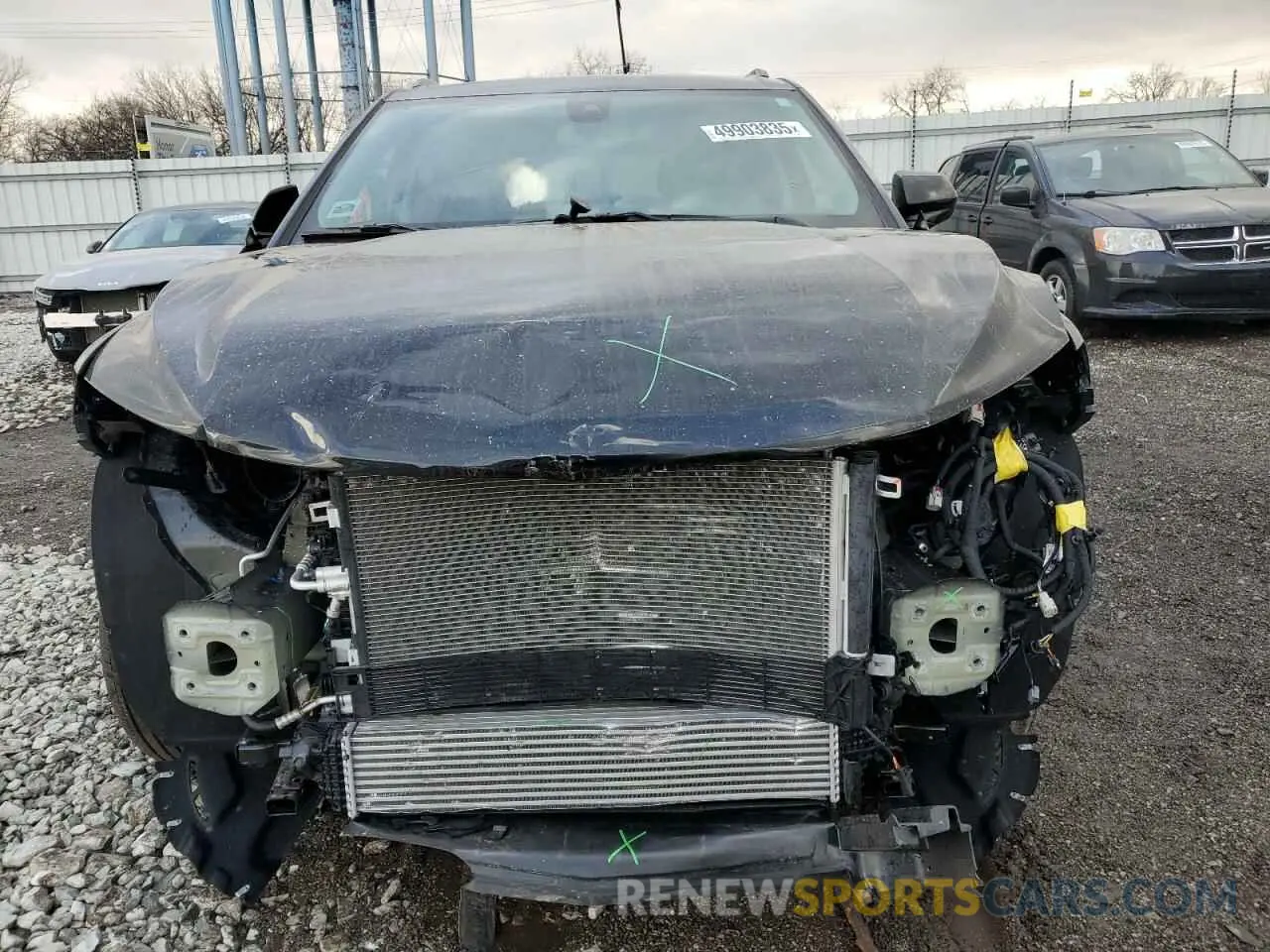 5 fotografías del automóvil dañado 3GNKBCR4XRS243922 CHEVROLET BLAZER 2024