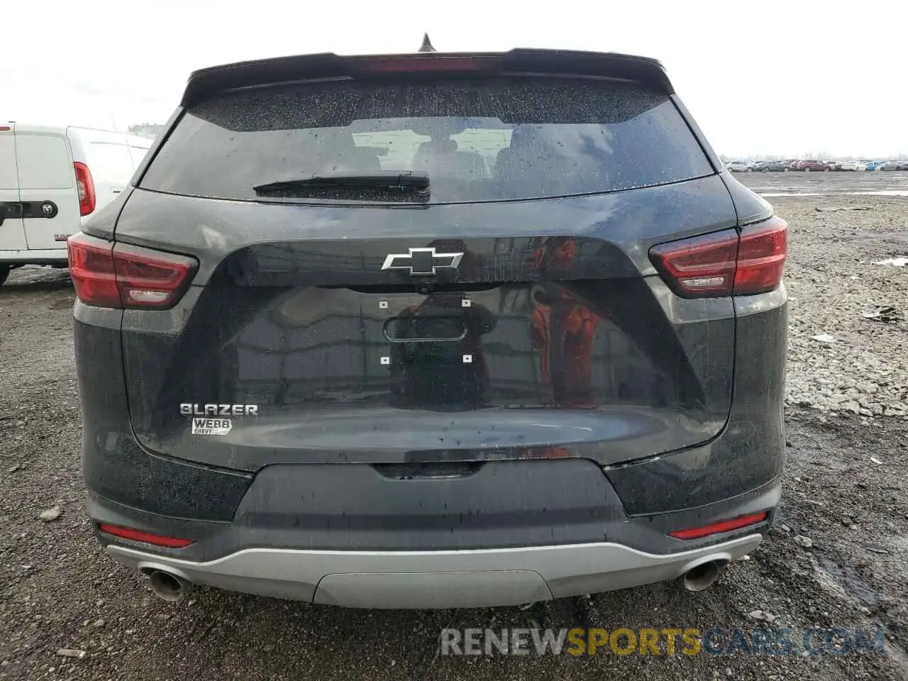 6 fotografías del automóvil dañado 3GNKBCR4XRS243922 CHEVROLET BLAZER 2024