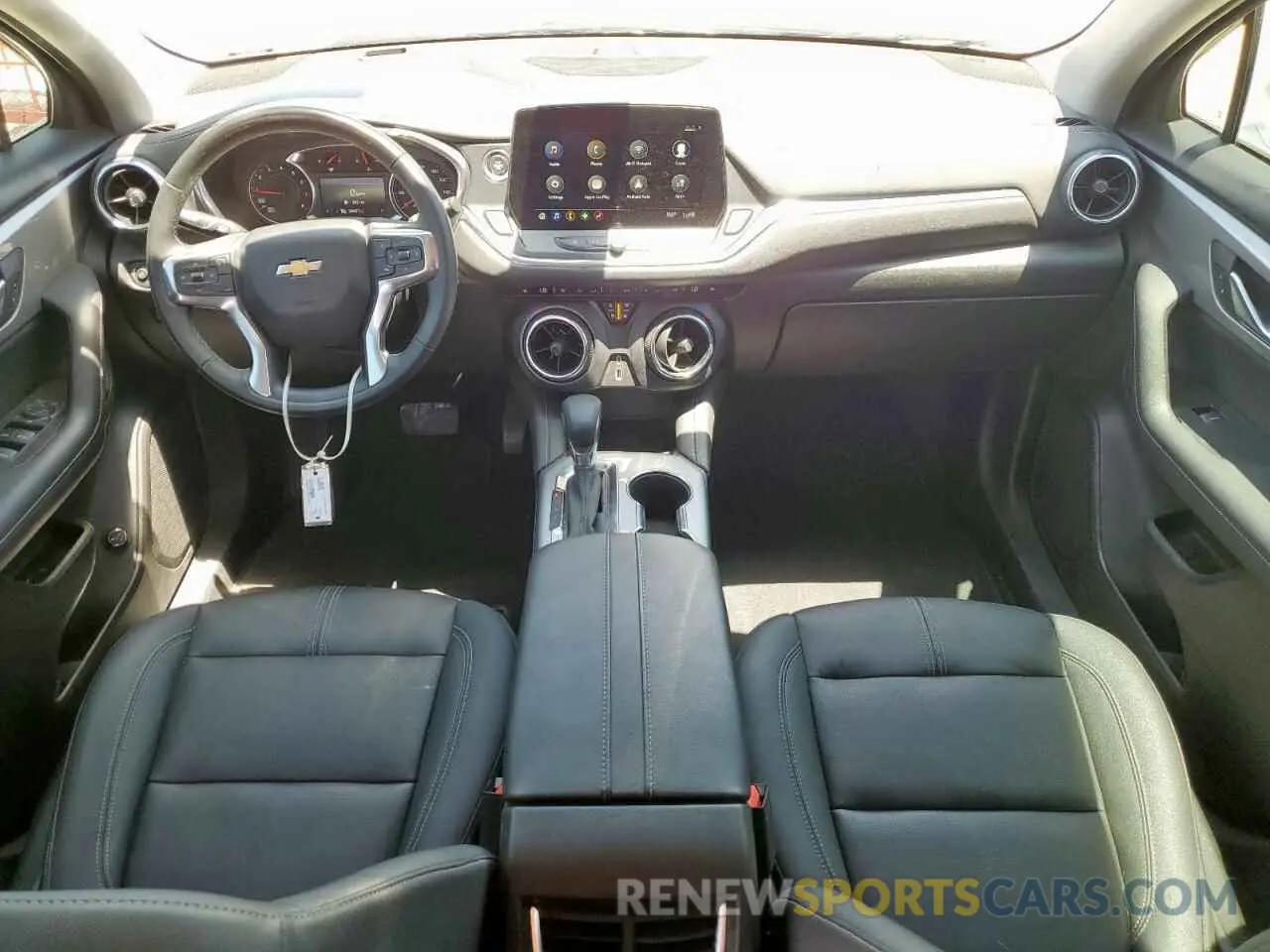 8 fotografías del automóvil dañado 3GNKBDR44RS186042 CHEVROLET BLAZER 2024