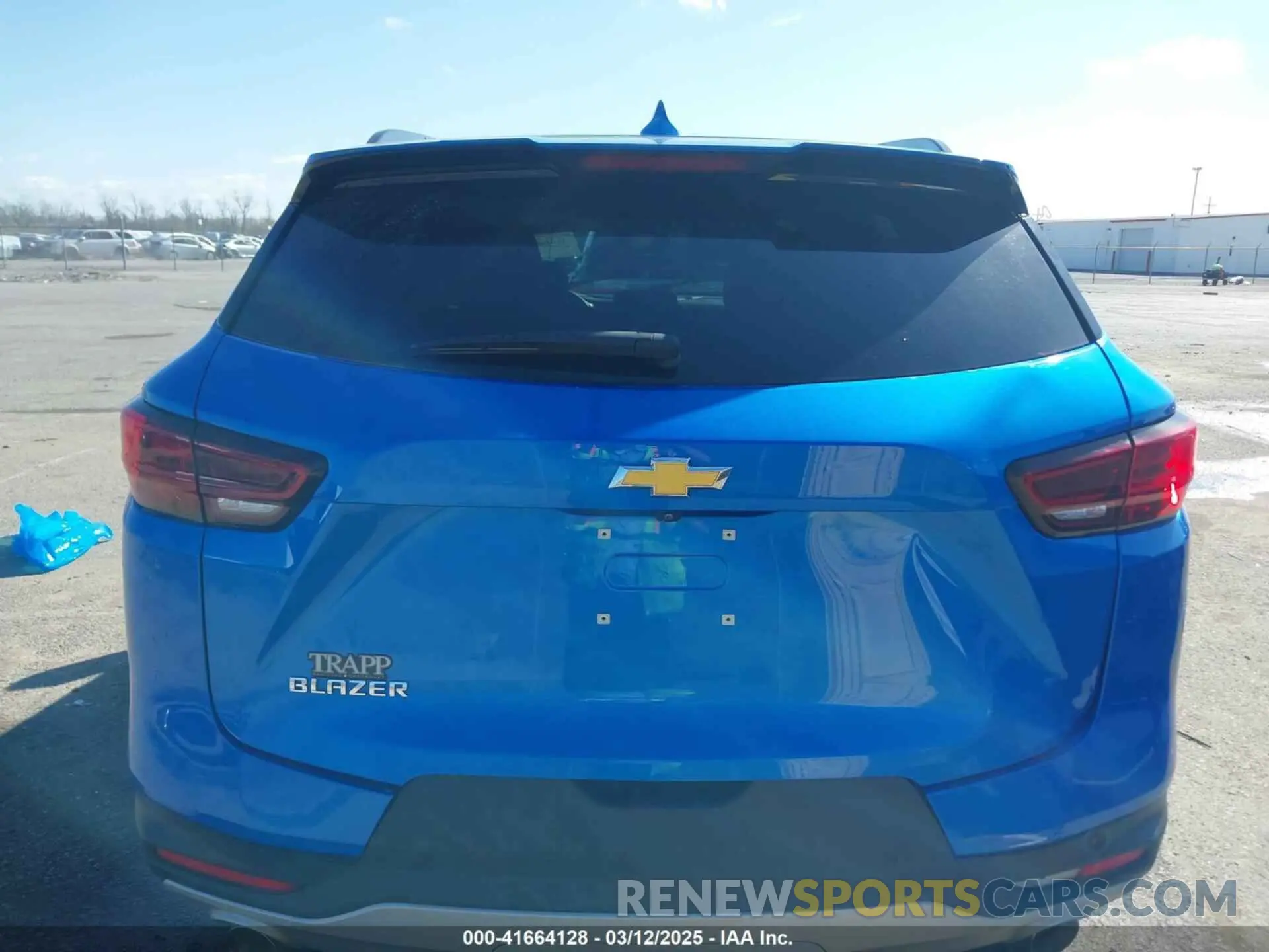 16 fotografías del automóvil dañado 3GNKBDR46RS205478 CHEVROLET BLAZER 2024