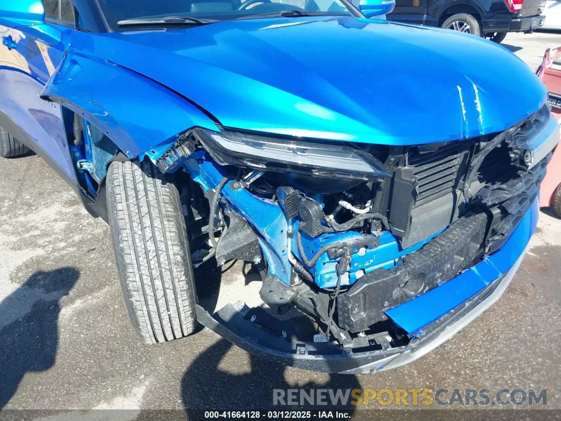6 fotografías del automóvil dañado 3GNKBDR46RS205478 CHEVROLET BLAZER 2024