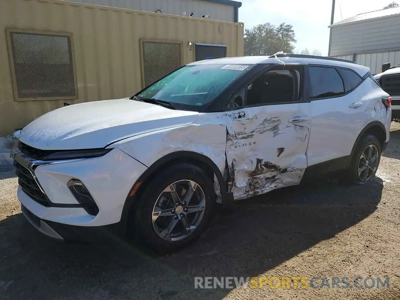 1 fotografías del automóvil dañado 3GNKBDRS1RS160240 CHEVROLET BLAZER 2024