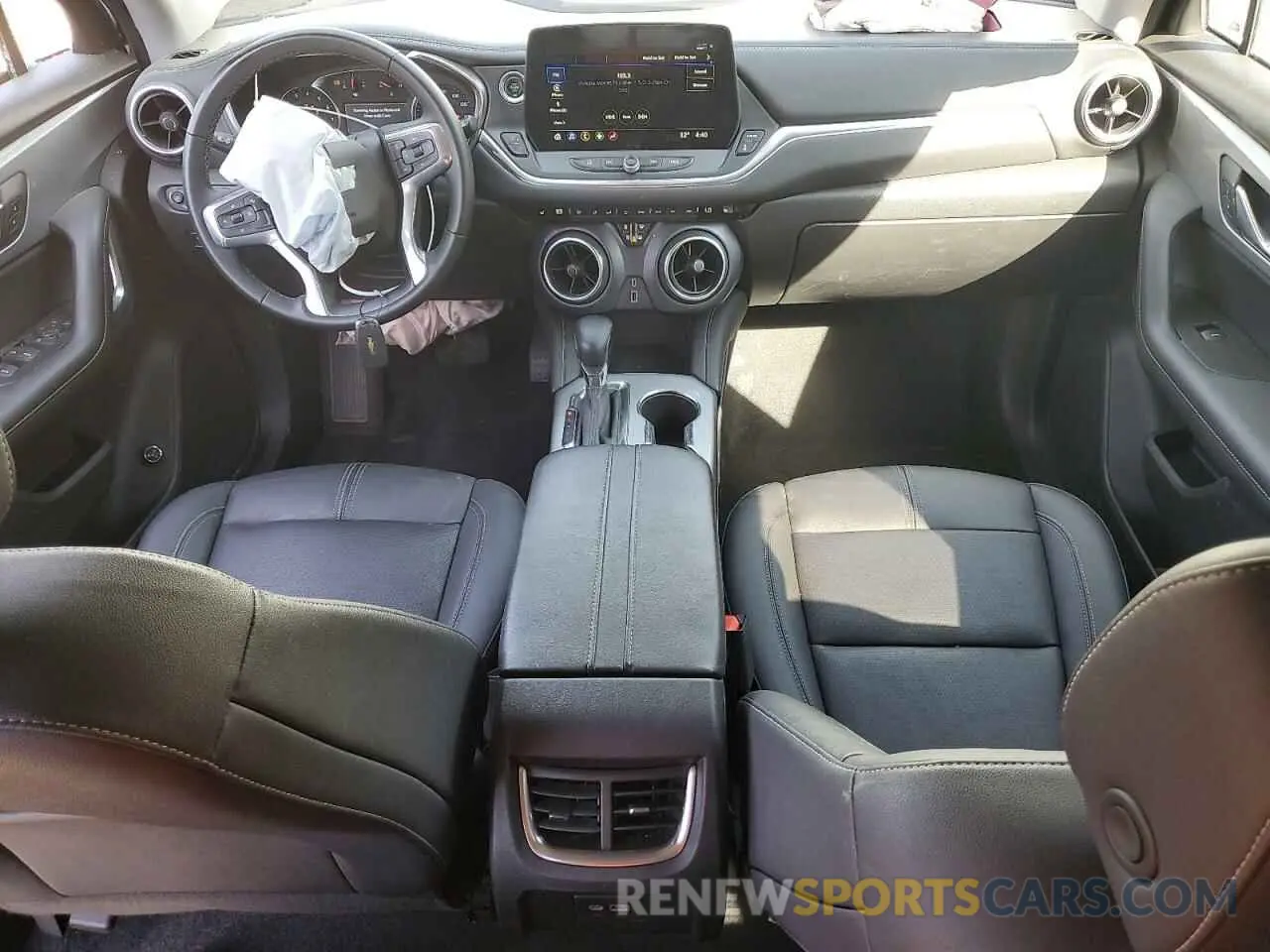 8 fotografías del automóvil dañado 3GNKBDRS1RS160240 CHEVROLET BLAZER 2024