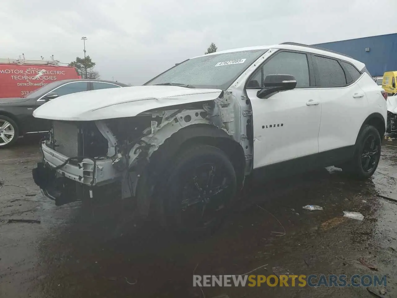 1 fotografías del automóvil dañado 3GNKBDRS4RS159079 CHEVROLET BLAZER 2024