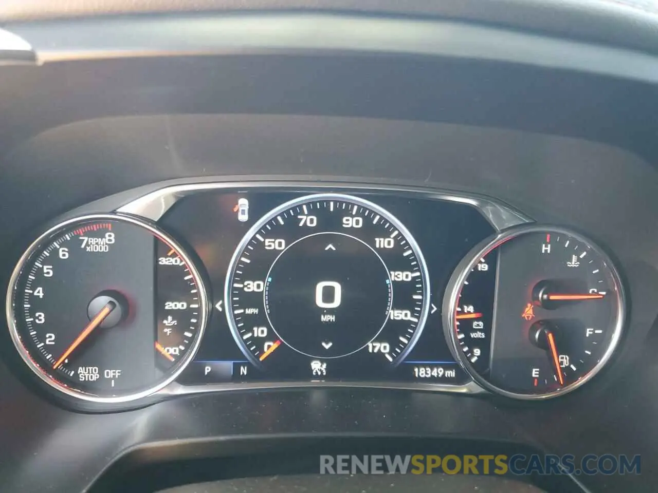 9 fotografías del automóvil dañado 3GNKBERS8RS181723 CHEVROLET BLAZER 2024