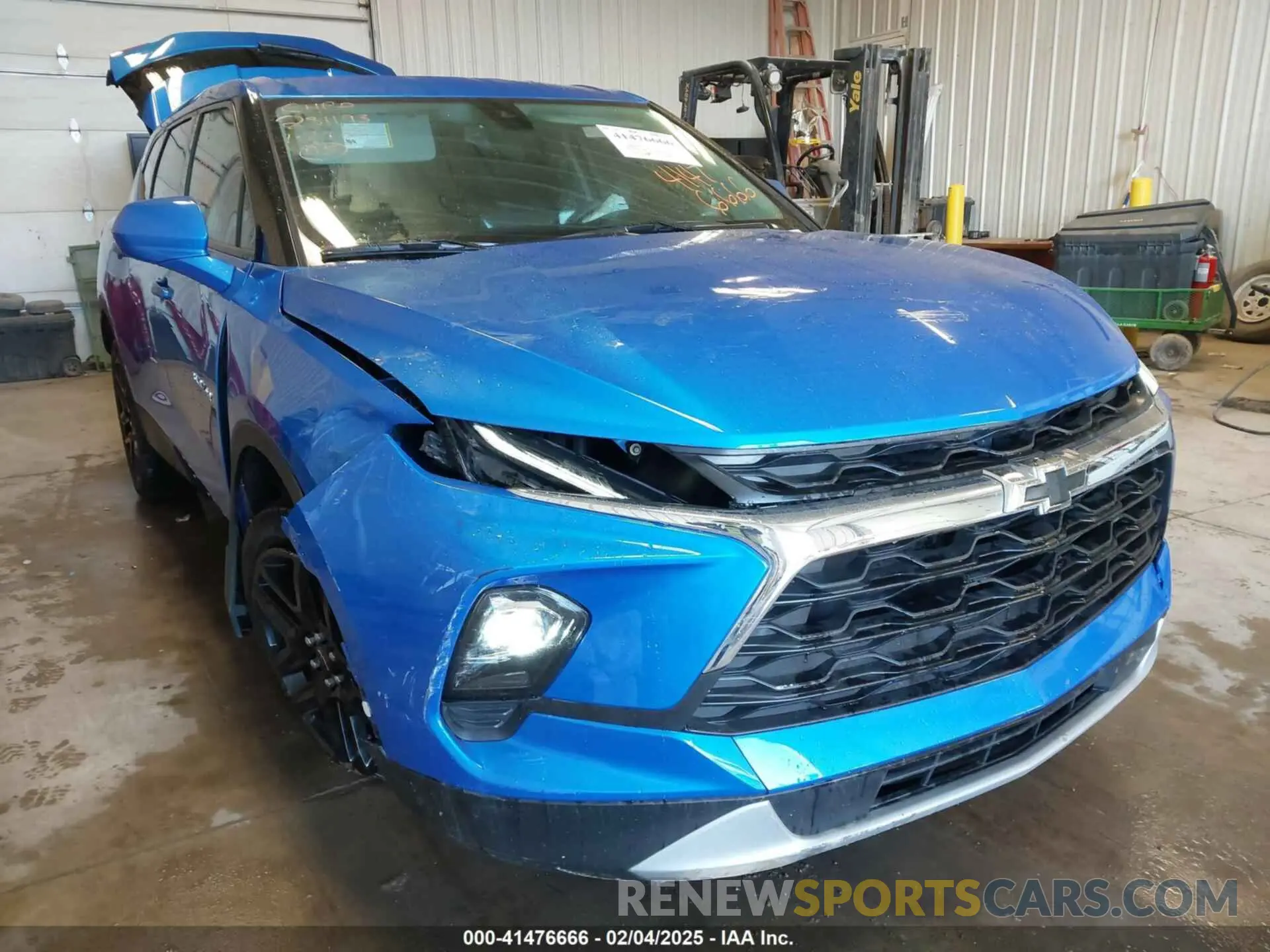 1 fotografías del automóvil dañado 3GNKBHR41RS185020 CHEVROLET BLAZER 2024