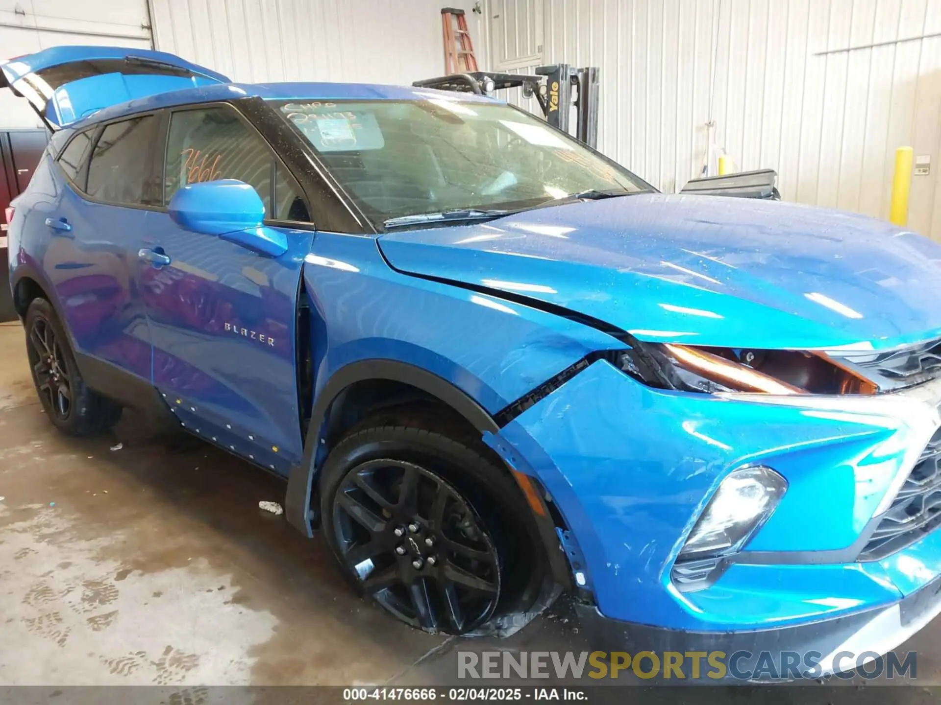 13 fotografías del automóvil dañado 3GNKBHR41RS185020 CHEVROLET BLAZER 2024