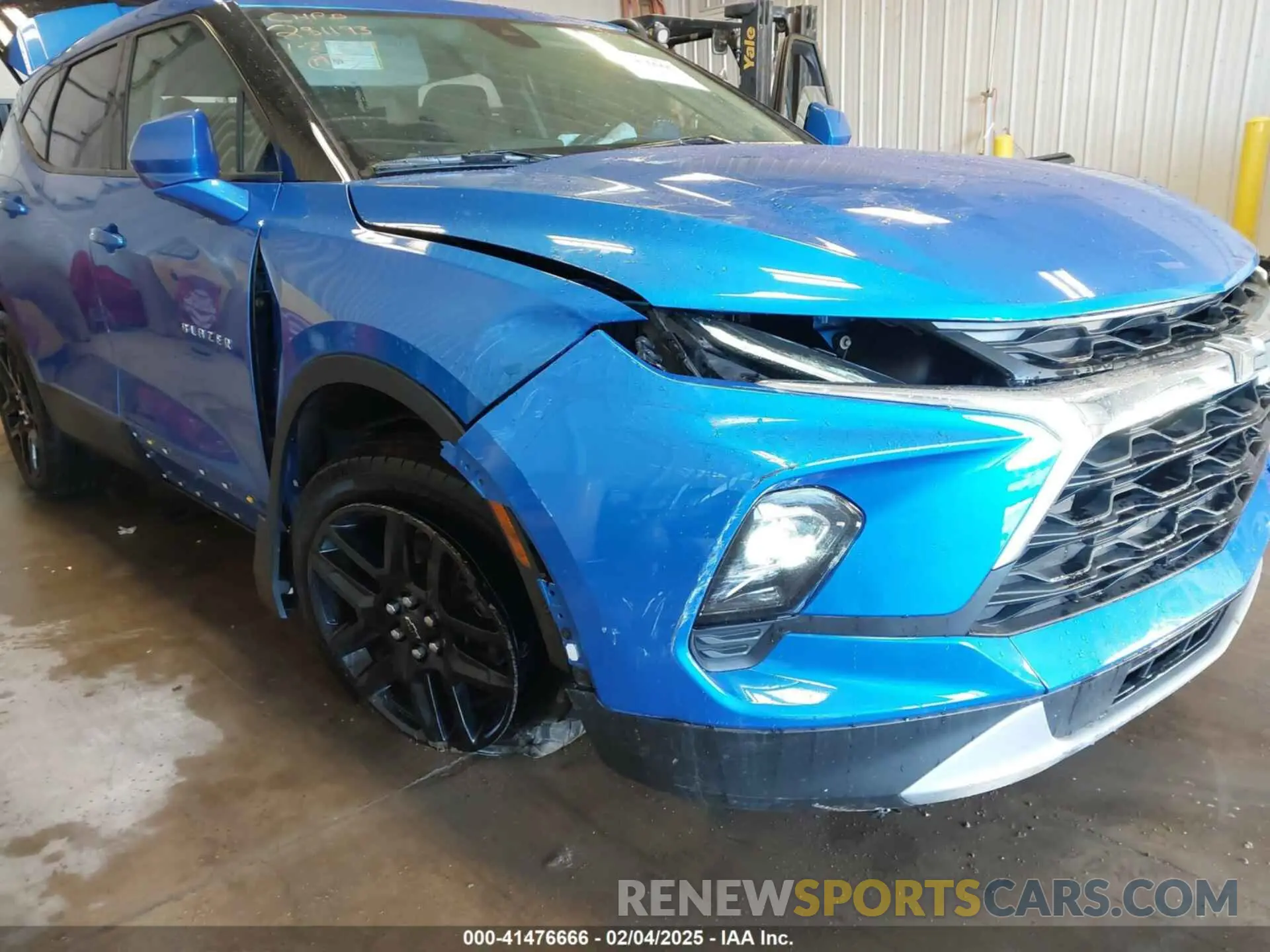 6 fotografías del automóvil dañado 3GNKBHR41RS185020 CHEVROLET BLAZER 2024