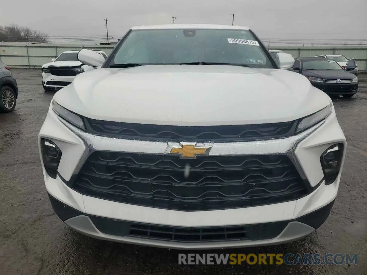 5 fotografías del automóvil dañado 3GNKBHR42RS164662 CHEVROLET BLAZER 2024