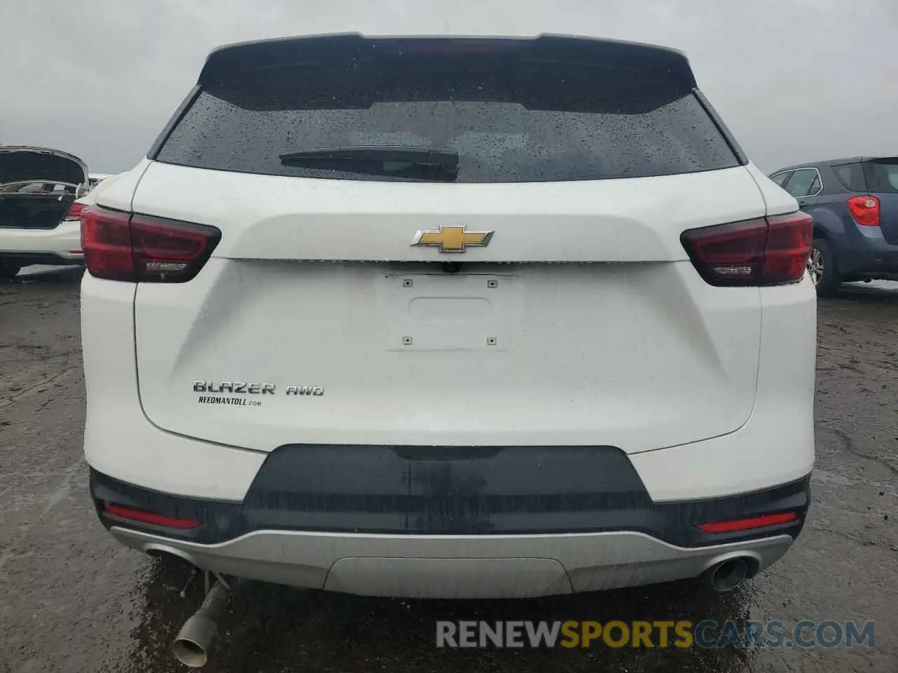 6 fotografías del automóvil dañado 3GNKBHR42RS164662 CHEVROLET BLAZER 2024