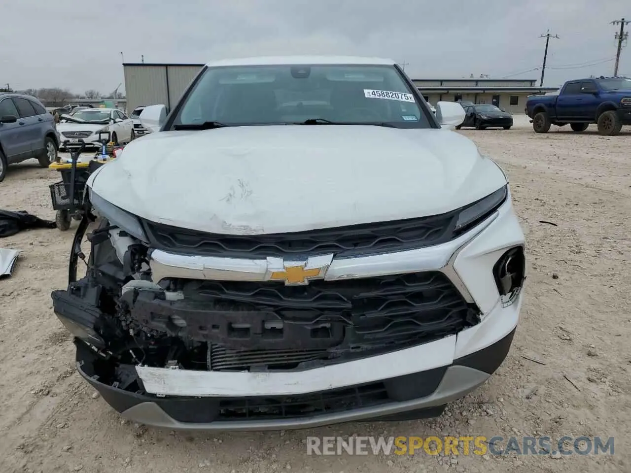 5 fotografías del automóvil dañado 3GNKBHR48RS168635 CHEVROLET BLAZER 2024