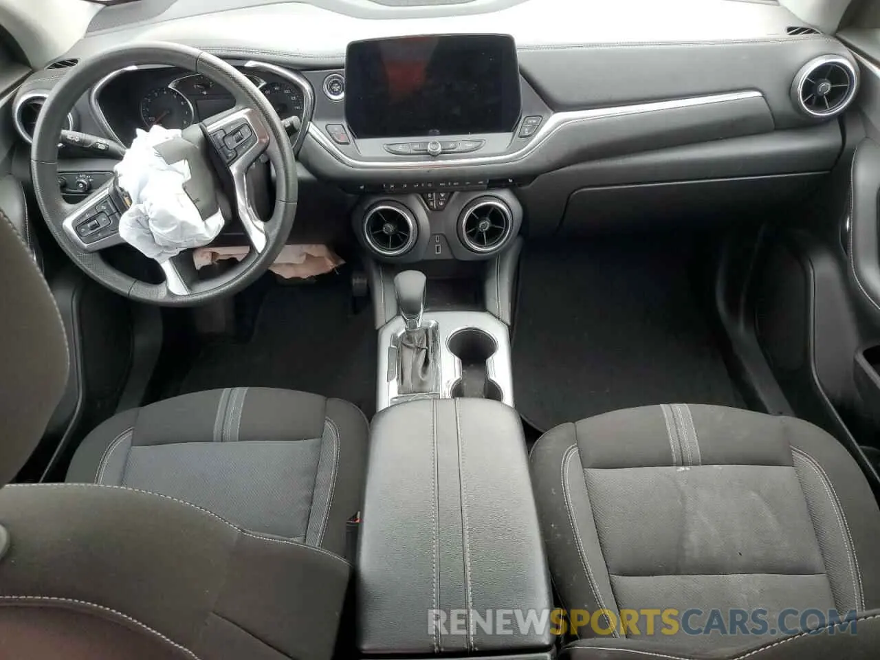 8 fotografías del automóvil dañado 3GNKBHR48RS168635 CHEVROLET BLAZER 2024