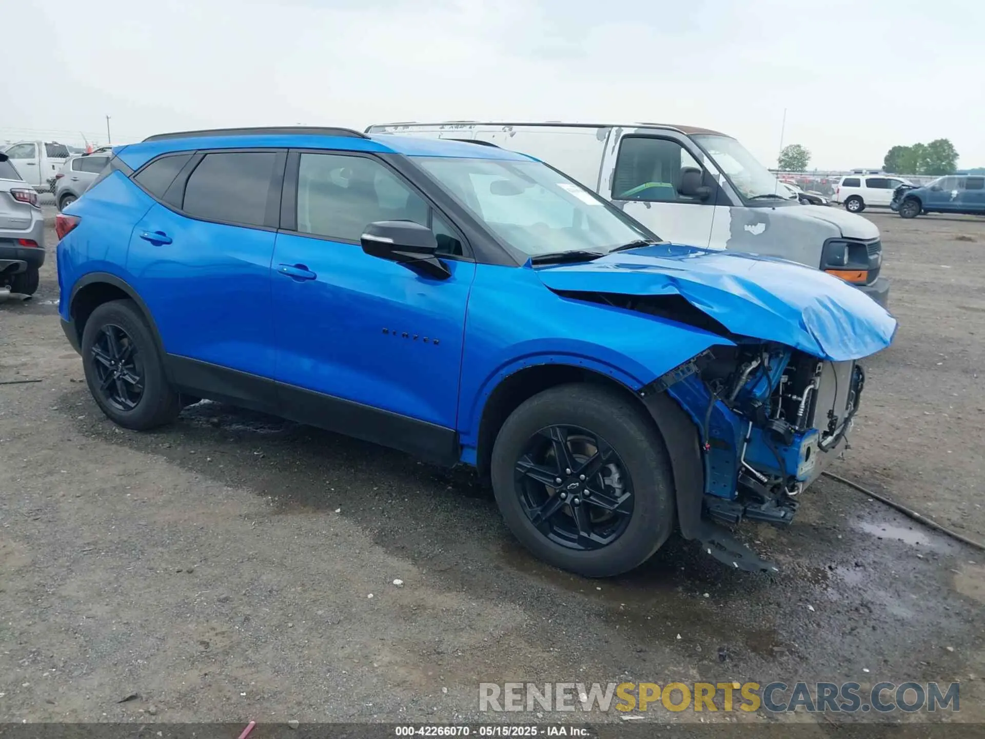 1 fotografías del automóvil dañado 3GNKBJRS7RS129203 CHEVROLET BLAZER 2024