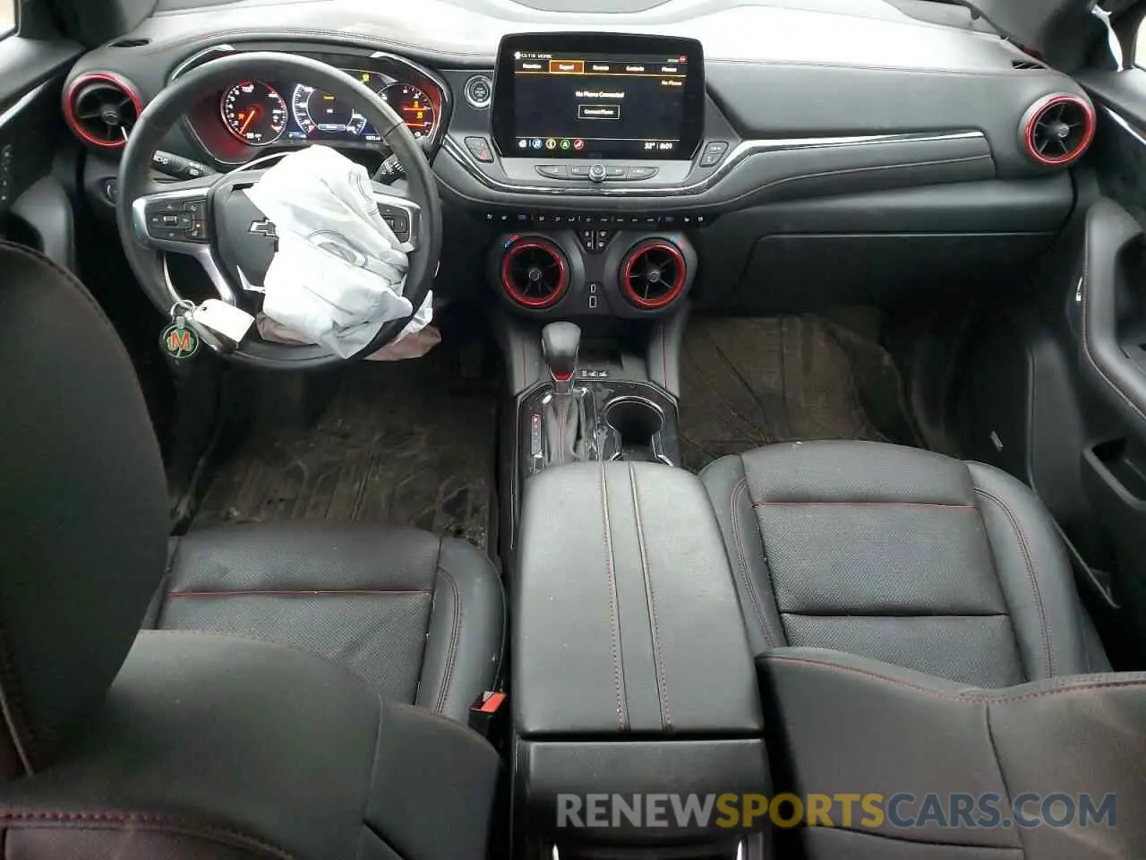 8 fotografías del automóvil dañado 3GNKBKRS6RS188779 CHEVROLET BLAZER 2024