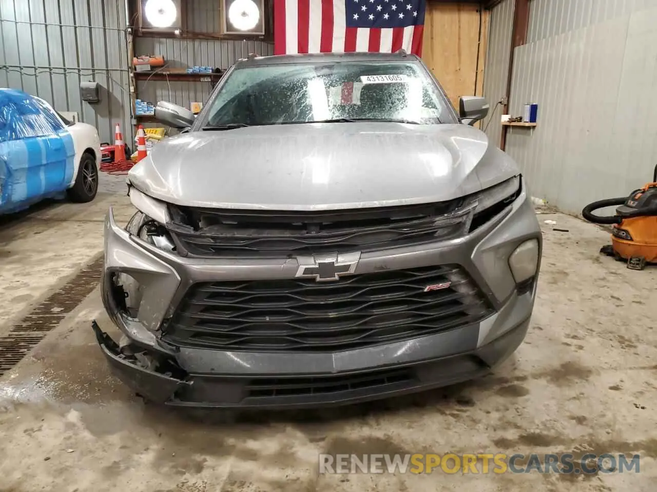5 fotografías del automóvil dañado 3GNKBKRS7RS160053 CHEVROLET BLAZER 2024