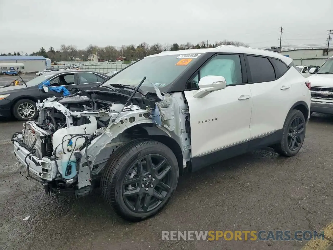 1 fotografías del automóvil dañado 3GNKBLRSXRS282234 CHEVROLET BLAZER 2024
