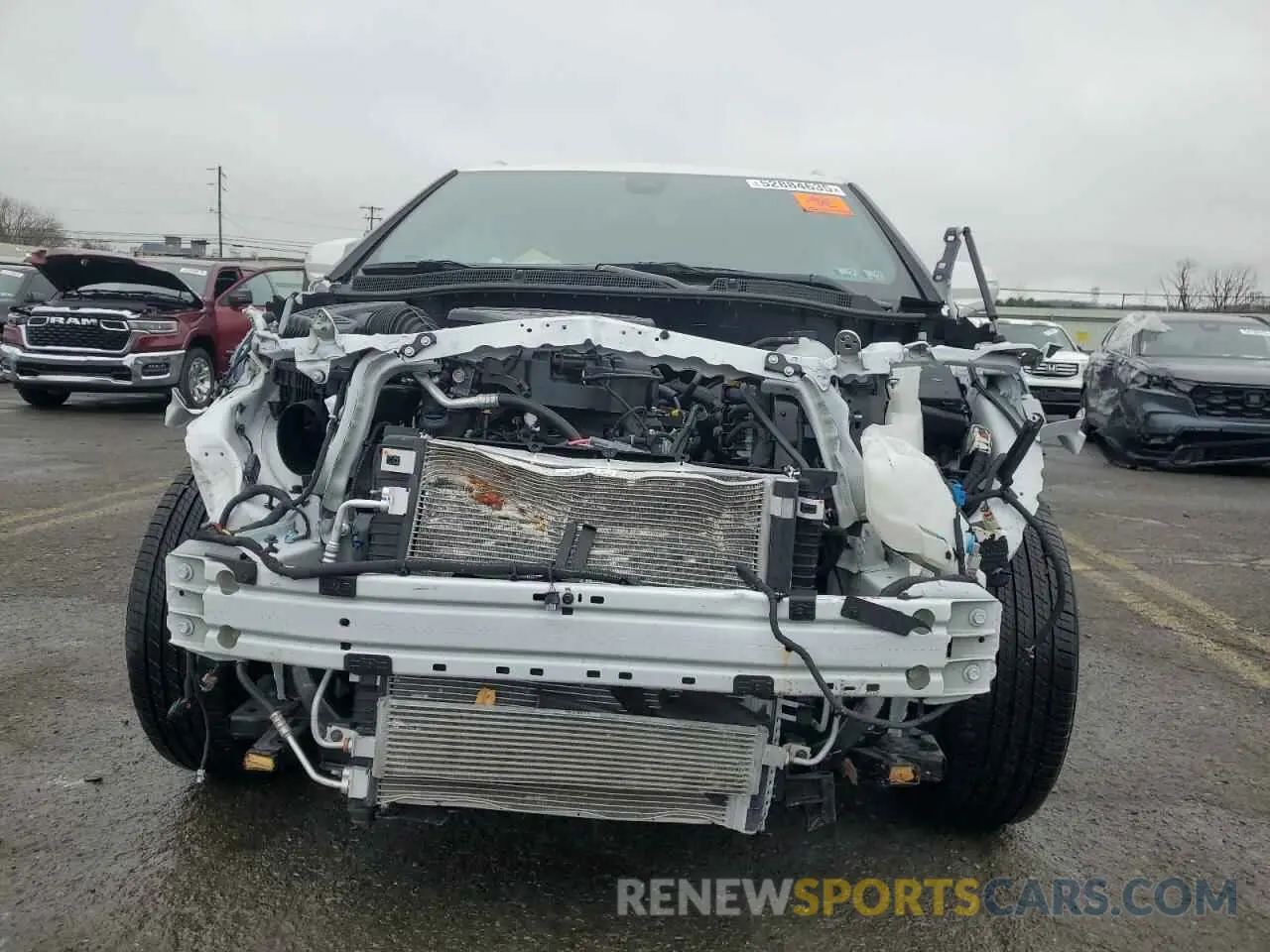 5 fotografías del automóvil dañado 3GNKBLRSXRS282234 CHEVROLET BLAZER 2024