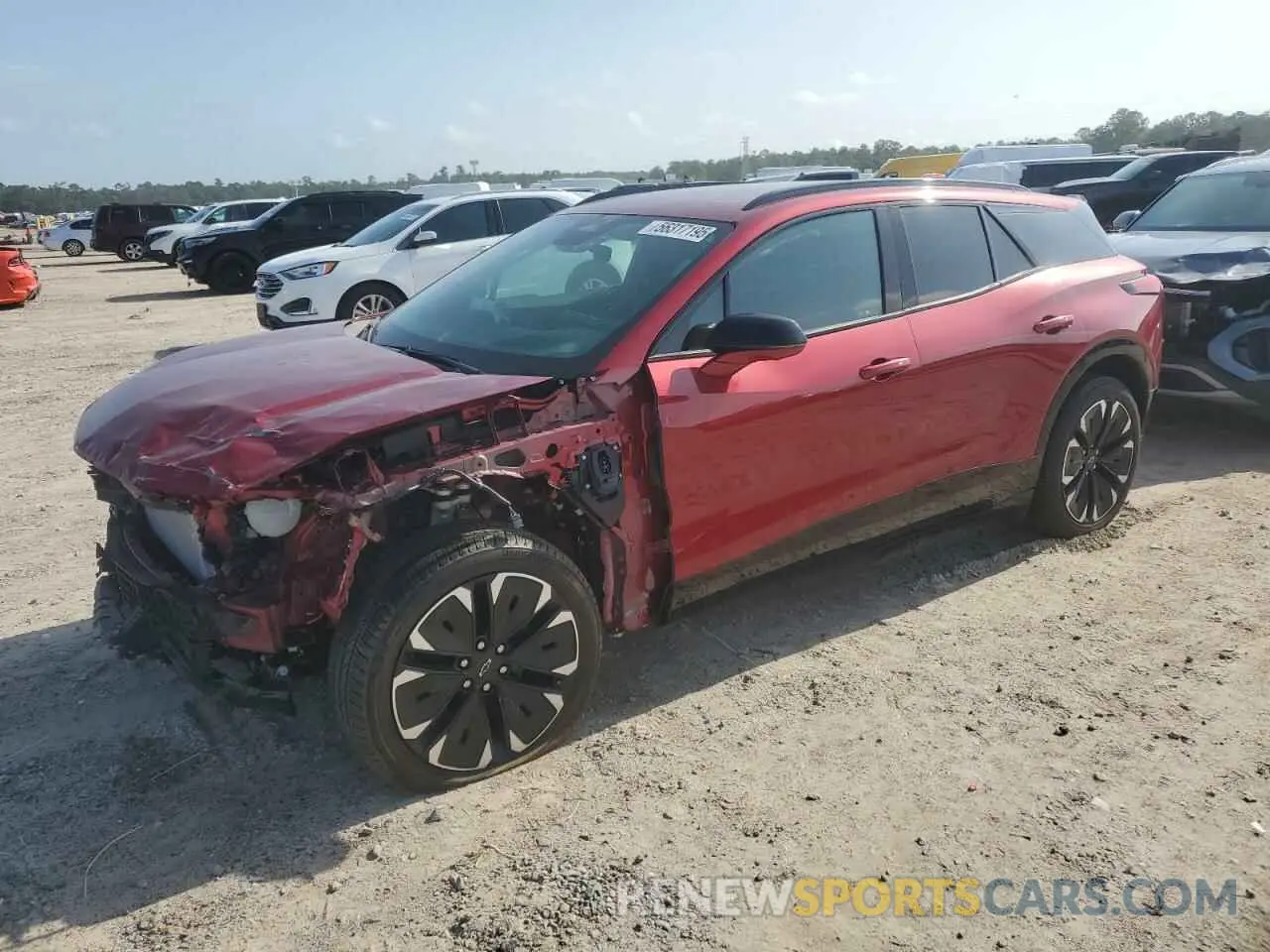 1 fotografías del automóvil dañado 3GNKDCRJ4RS164939 CHEVROLET BLAZER 2024