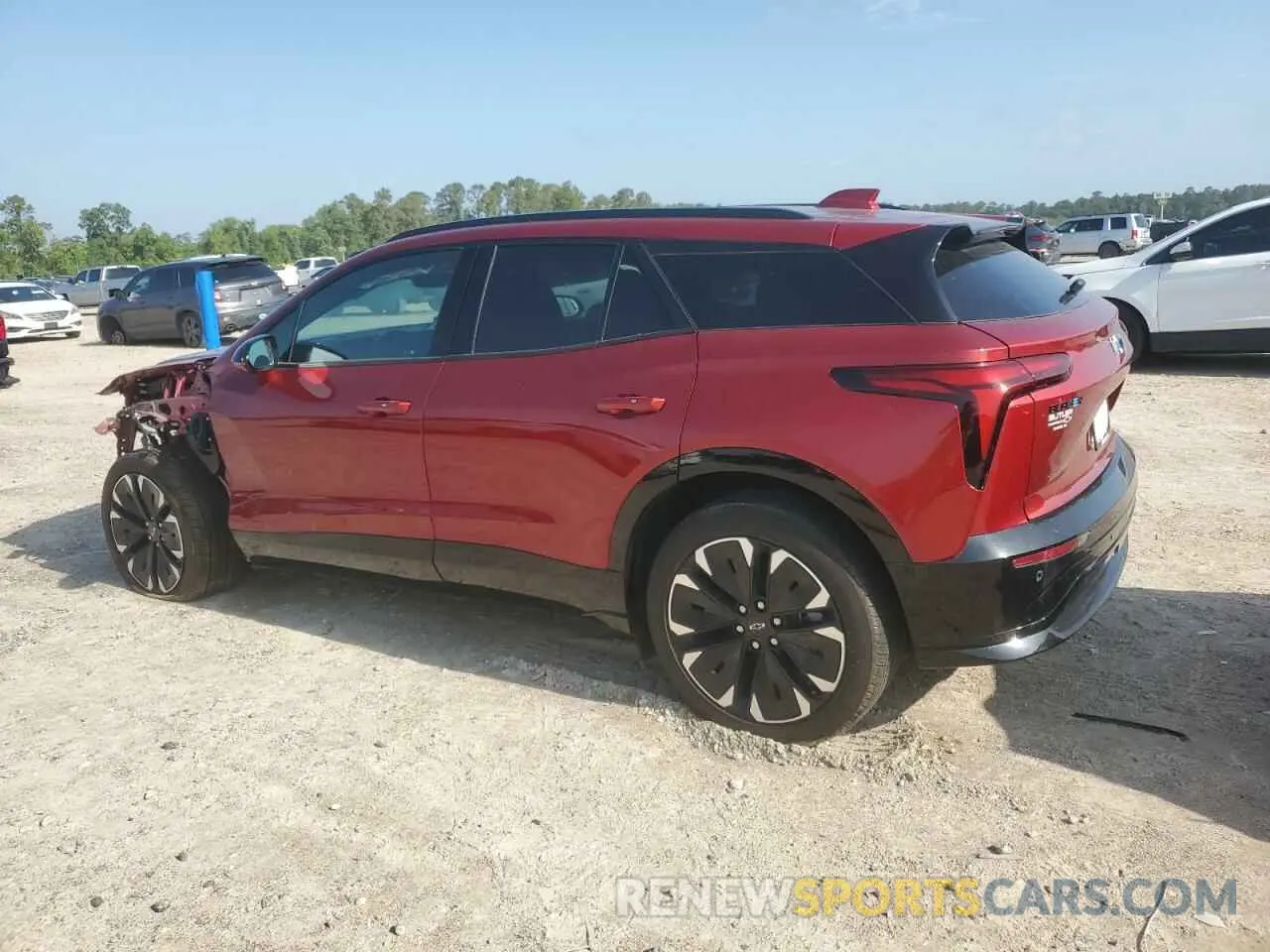 2 fotografías del automóvil dañado 3GNKDCRJ4RS164939 CHEVROLET BLAZER 2024