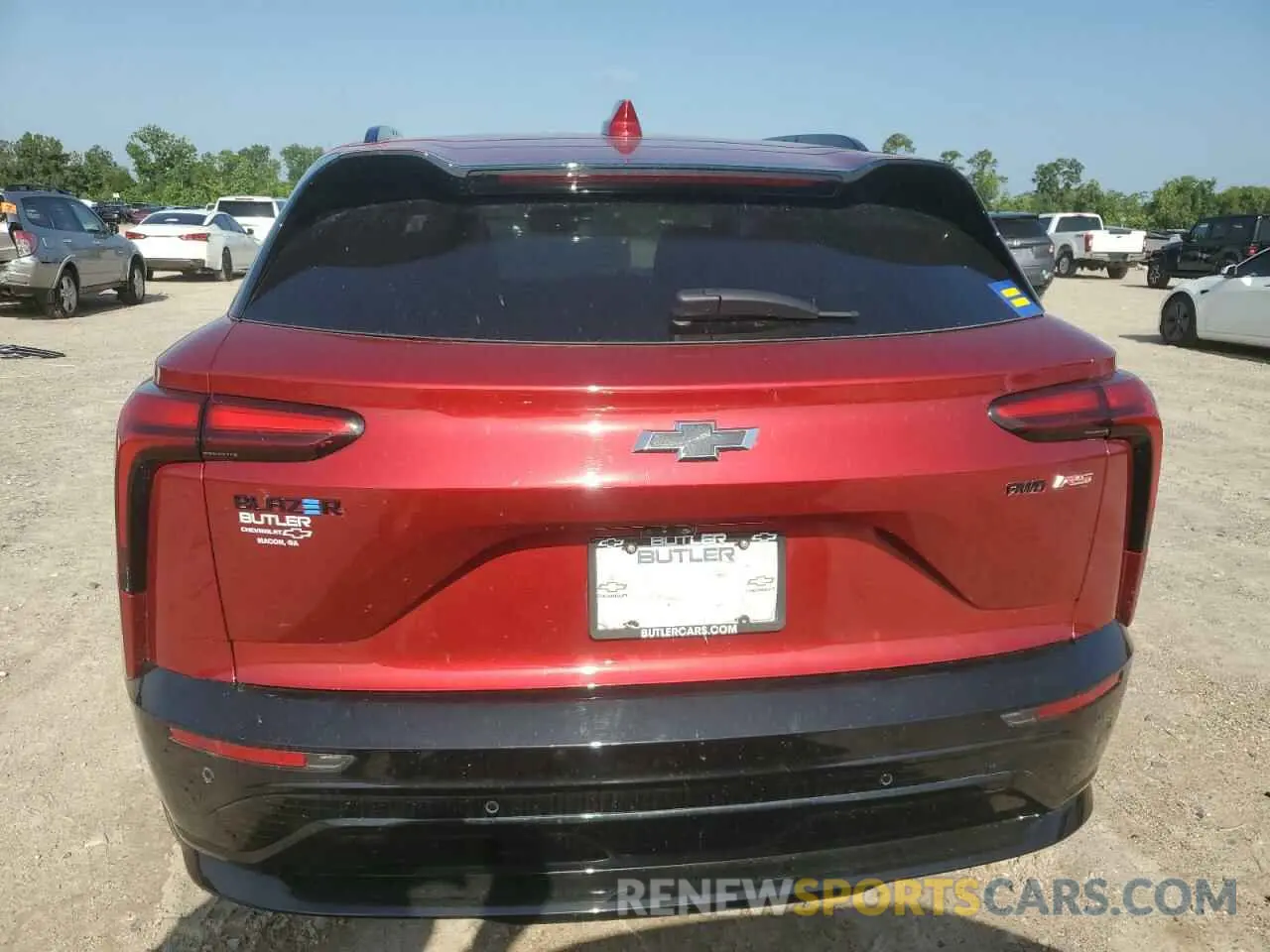 6 fotografías del automóvil dañado 3GNKDCRJ4RS164939 CHEVROLET BLAZER 2024