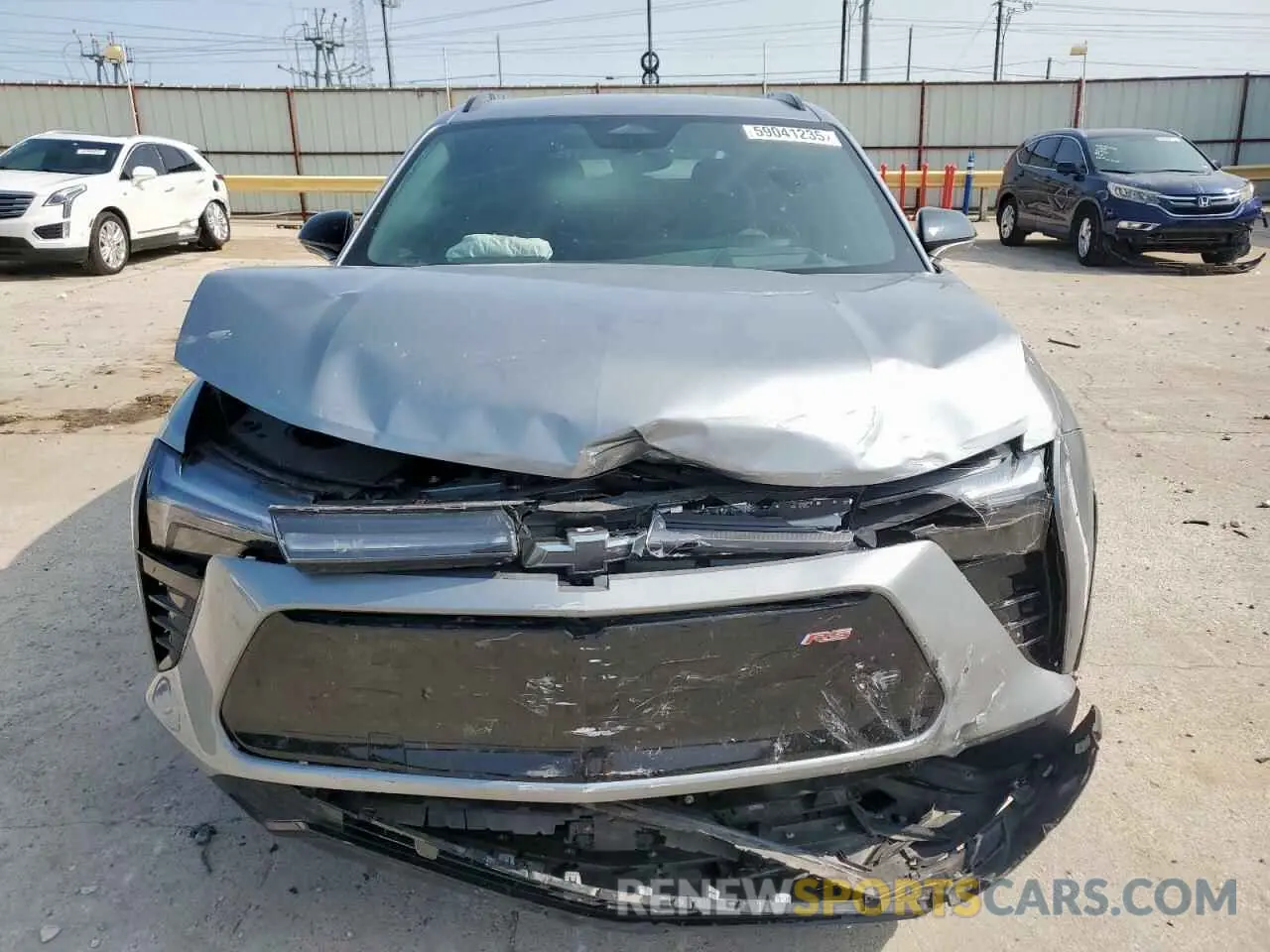 5 fotografías del automóvil dañado 3GNKDCRJ8RS200602 CHEVROLET BLAZER 2024