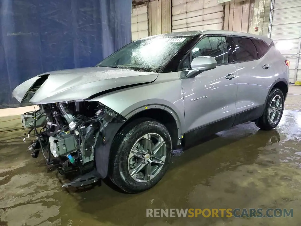 1 fotografías del automóvil dañado 3GNKBCR40SS160764 CHEVROLET BLAZER 2025