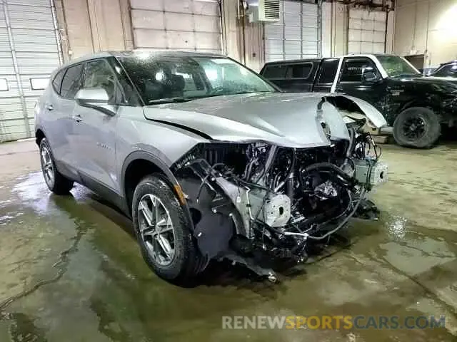15 fotografías del automóvil dañado 3GNKBCR40SS160764 CHEVROLET BLAZER 2025