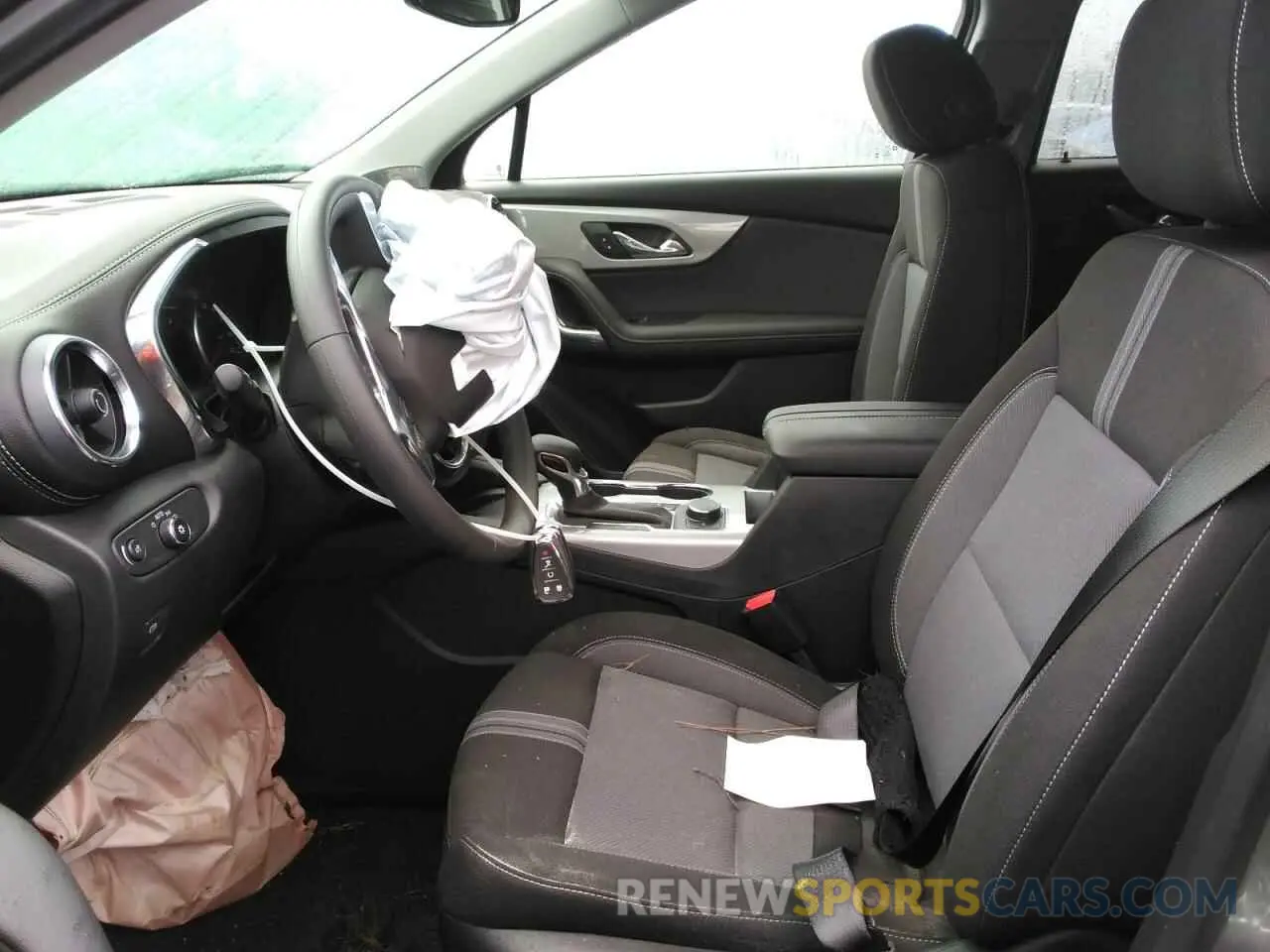 7 fotografías del automóvil dañado 3GNKBCR45SS167113 CHEVROLET BLAZER 2025