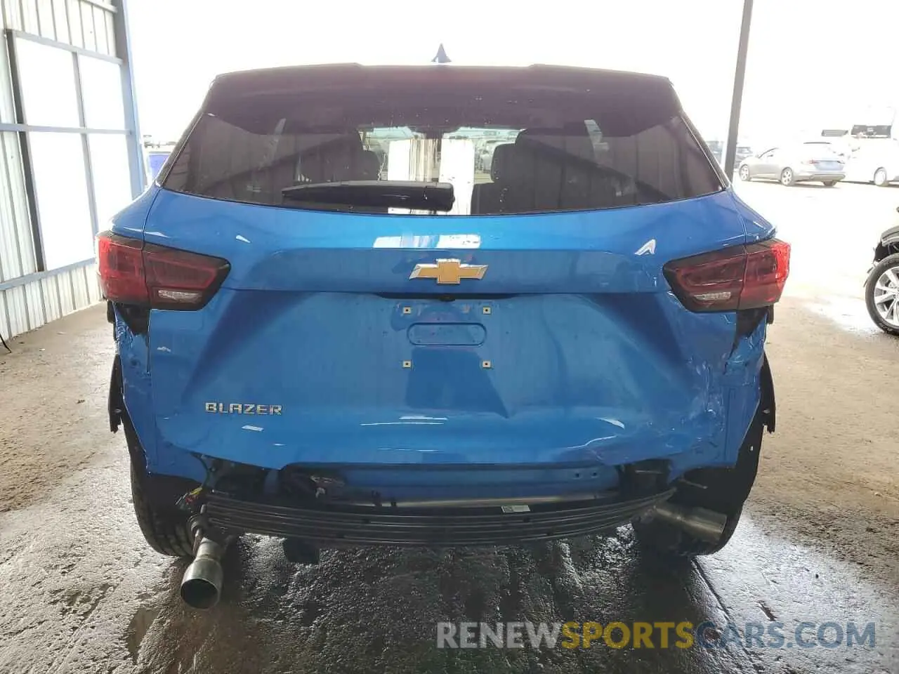 6 fotografías del automóvil dañado 3GNKBCR45SS188964 CHEVROLET BLAZER 2025