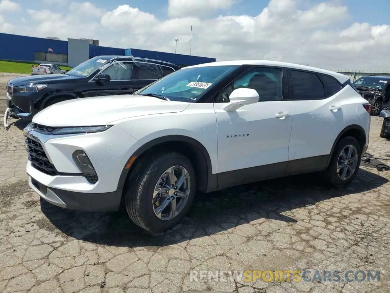 1 fotografías del automóvil dañado 3GNKBCR46SS168349 CHEVROLET BLAZER 2025