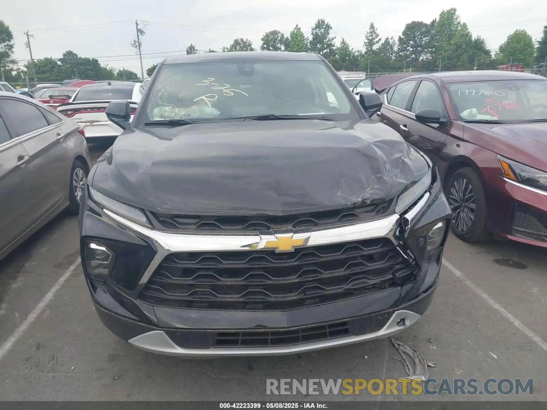 12 fotografías del automóvil dañado 3GNKBHR43SS184196 CHEVROLET BLAZER 2025