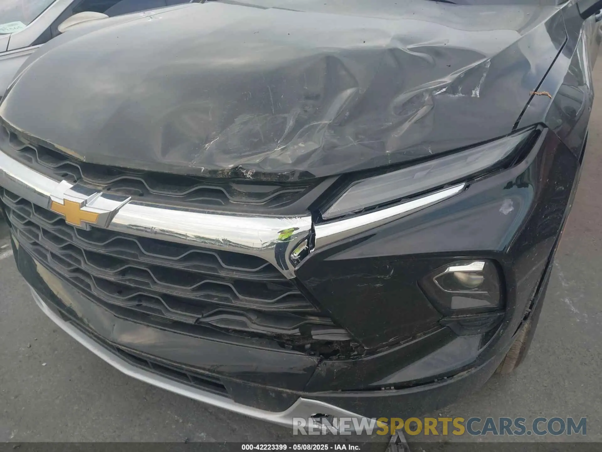 6 fotografías del automóvil dañado 3GNKBHR43SS184196 CHEVROLET BLAZER 2025